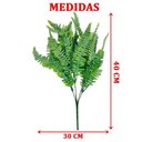Ver imagem 2 de 8 Ramos Samambaia Flor Planta Artificial com 35 Folhas 40cm