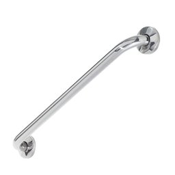 Alça de Apoio Barra Inox 80cm Idoso Cadeirante Acessibilidade Deficiente Banheiro Corrimao Corredor  - 1
