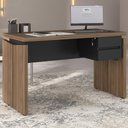 Ver imagem 3 de Mesa e Balcão 4 Portas Nobres Nogal Preto