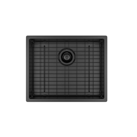 Cuba de Cozinha Retangular 50x40x22 cm Suprema Black Matte - Deca Deca Cubas Inox