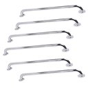 Ver imagem 1 de Alça Barra Apoio 70cm Inox Kit 5 Uni Criança Idoso Acessibilidade Gestante Deficiente Segurança Anti