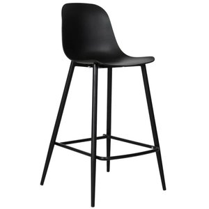 Banqueta Média Miami - Preta Fratini