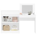 Ver mais imagens de Penteadeira Escrivaninha Theo com Espelho Branco