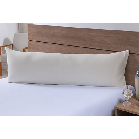 Fronha para Travesseiro de Corpo 1,50mx50cm 100% Algodão 200 Fios Palha