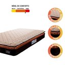 Ver imagem 2 de Colchão Solteiro Hellen Estofados e Espuma D33 Pillow Top Millenium 88x188x19cm