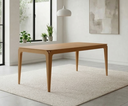 Ver imagem 1 de Mesa Sala de Jantar Tampo sem Vidro 160cm 100% MDF Áurea Marrom/Ype