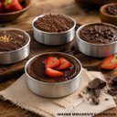 Ver imagem 6 de Kit 20 Forminhas Fundo Falso para Mini Torta 9,5x2,5cm em Alumínio