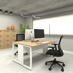 Plataforma para 2 Lugares Pés em Metal 90cm X 120cm - 2
