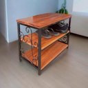 Ver imagem 4 de Estante Multiuso Porta Sapatos Organizador 3 Prateleiras