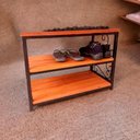 Ver imagem 5 de Estante Multiuso Porta Sapatos Organizador 3 Prateleiras