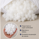 Ver imagem 7 de Kit 4 Refil Enchimento de Almofada Lavavel 45cm x 45cm Micropercal 100%Poliester Enchimento Silicone