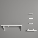Ver imagem 5 de Mesa Suspensa para Computador - Gamer/Escritório/HomeOffice