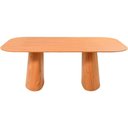 Ver imagem 5 de Mesa Jantar Jurerê com Base e Tampo Lâminado em Madeira de Cinamomo 220x110 Amêndoa