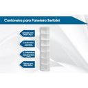 Ver imagem 2 de Cantoneira de Cozinha Gourmet C/ 6 Prateleiras 29cm Branco - Bertolini
