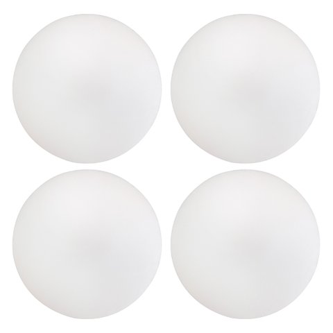 Kit 04 Assentos Redondo Banqueta Cadeira Estofados Poltronas H02 Corino Branco 35 cm - Lyam Decor As