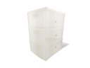 Ver imagem 3 de Gaveteiro Modular Empalhável Organizador Multiuso Rattan Plástico Resistente 1 Unidade:Transparente