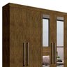 Guarda-Roupa Casal com Espelho 6 Portas 4 Gavetas Requinte Espresso Móveis - 6