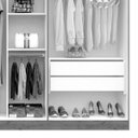 Ver mais imagens de Guarda-Roupa Casal com Espelho 6 Portas 4 Gavetas Requinte Espresso Móveis