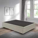 Ver imagem 3 de Cama Box Casal com Baú 138x188x42 com Pistão a Gás Courino Linho