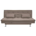 Ver imagem 2 de Sofá-cama com Chaise 188cm Linoforte Rayssa Suede Veludo Espuma D-33
