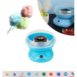 Maquina de Algodão Doce Elétrica Portatil Crianças Mini 110v - 2