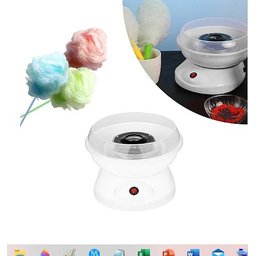 Maquina de Algodão Doce Elétrica Portatil Crianças Mini 110v - 3