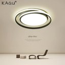 Ver imagem 2 de Plafon Kagu lustre moderno redondo de led, para sala de estar, quarto, cozinha, estudo, sala, teto p