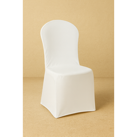 Capa Cadeira Plástico sem Braço, Bar, Restaurante e Eventos:branco