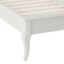 Ver imagem 4 de Cama Solteiro Madeira Pés Luiz Xv 60836 Hannover Linz Móveis - Off White