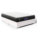 Ver imagem 1 de Cama Box com Colchão Gazin de Espuma D28 Pillow Top Ortoblack Casal 138cm