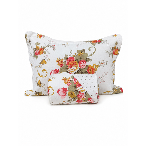 Kit Colcha Bouti Shabby Chic Casal 220x240cm 100% Poliéster - Rozac - Floral 1
