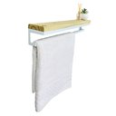 Ver imagem 3 de Toalheiro com Prateleira Strassis Design Sd-4002 Branco