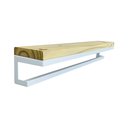 Ver imagem 5 de Toalheiro com Prateleira Strassis Design Sd-4002 Branco