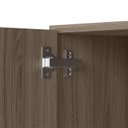 Ver imagem 5 de Armario Aereo 3 Portas Mdf 120 Cm Kali 12197 Carvalho Toq Carvalho Toq Nicioli