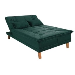 Sofá Cama Berlim Plus 3 Lugares em Veludo  - 3
