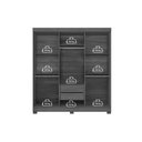 Ver imagem 3 de Guarda Roupa Casal 6 Portas (2 C/ Espelho) e 2 Gavetas C/ Pés Toledo Jatoba/areia - Santos Andirá