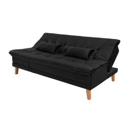Sofá Cama Berlim Plus 3 Lugares em Veludo  - 6
