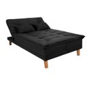 Ver imagem 3 de Sofá Cama Berlim Plus 3 Lugares em Veludo 