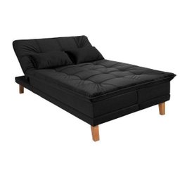 Sofá Cama Berlim Plus 3 Lugares em Veludo  - 3