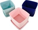 Ver imagem 3 de Tupperware Kit 3 Peças Jeitosinhos 800ml Aquamarine Rosa Bebê e Roxo