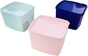 Ver imagem 1 de Tupperware Kit 3 Peças Jeitosinhos 800ml Aquamarine Rosa Bebê e Roxo