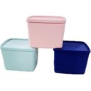 Ver imagem 2 de Tupperware Kit 3 Peças Jeitosinhos 800ml Aquamarine Rosa Bebê e Roxo