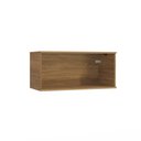Ver imagem 3 de Armário Aéreo Celeste Kappesberg 100% Mdf 1 Porta Basculante Nogueira/branco 80cm
