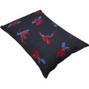 Ver imagem 2 de Fronha Portallar Malha Estampada Disney Marvel Spider Talk Blue 48cmx68cm Azul