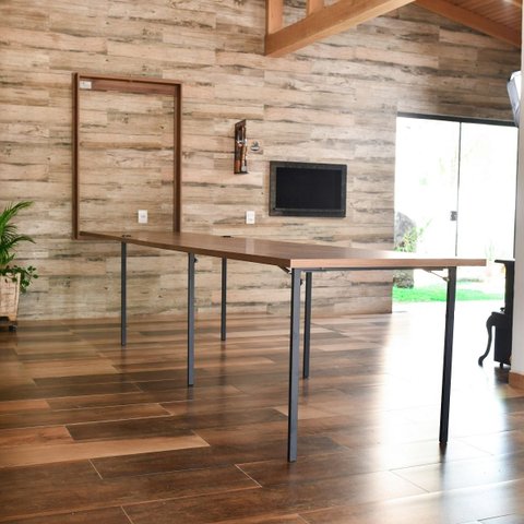Mesa Dobrável Retrátil de Parede 415x89 Noronha
