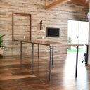 Ver imagem 1 de Mesa Dobrável Retrátil de Parede 415x89 Noronha