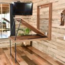 Ver imagem 4 de Mesa Dobrável Retrátil de Parede 415x89 Noronha