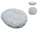 Ver imagem 1 de Almofada Futton Redonda Cadeira Assento Sofa Sala Escritorio Home Office Estudio Quarto Conforto Dec