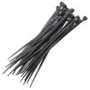 Ver imagem 2 de Abraçadeira em Nylon Cinta 3.6 X 300mm Preta 100 Unidades