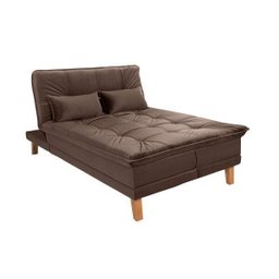 Sofá Cama Berlim Plus 3 Lugares em Veludo  - 7